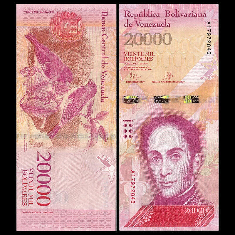 Venezuela Bolivares 100k
