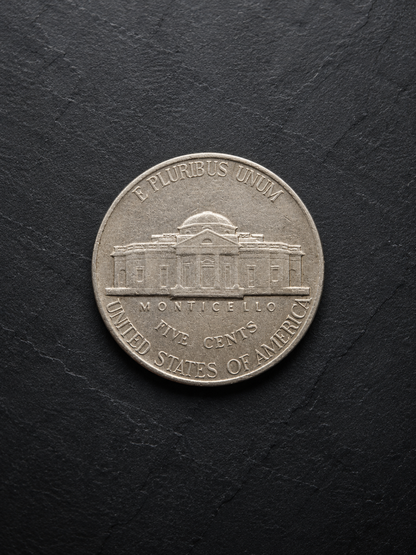 1991-D Jefferson Nickel – U.S. Five Cent Coin – Denver Mint