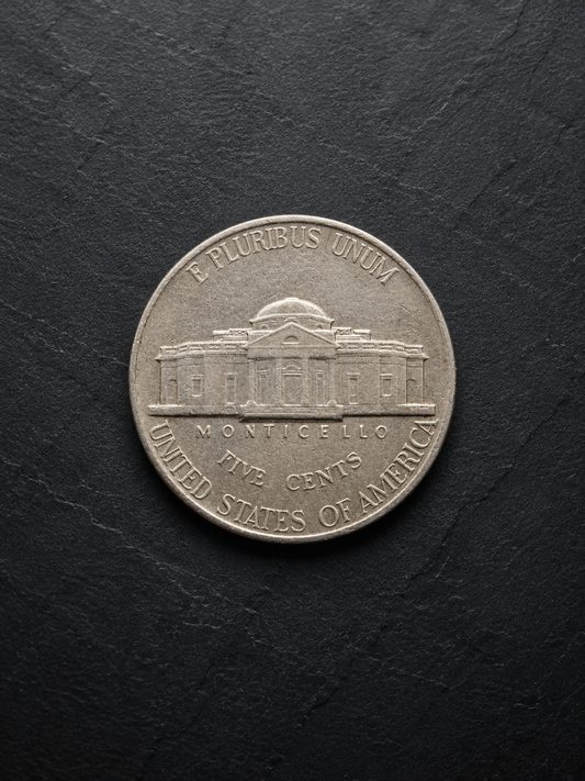 1991-D Jefferson Nickel – U.S. Five Cent Coin – Denver Mint