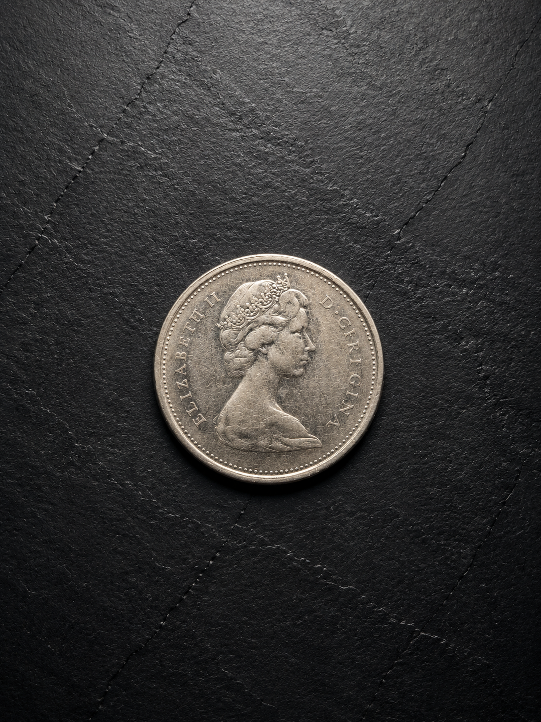 1974 Canadian 25 Cents (Quarter) – Caribou – Collectible Canadian Coin