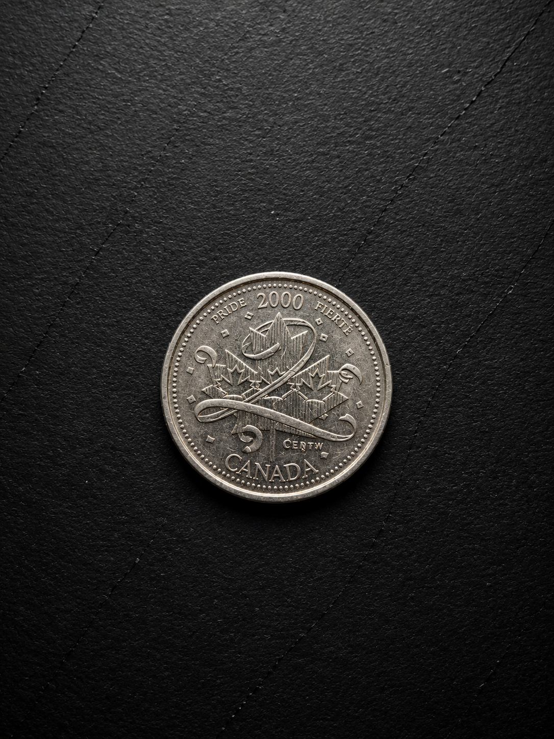 2000 Canadian 5 Cents "Pride / Fierté" Millennium Coin – Collectible Commemorative Coin