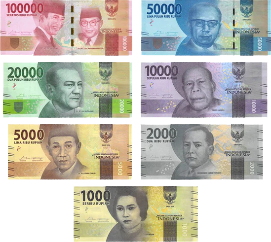 1 Million Indonesian Rupiah