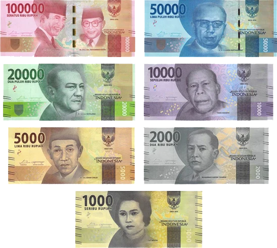 1 Million Indonesian Rupiah