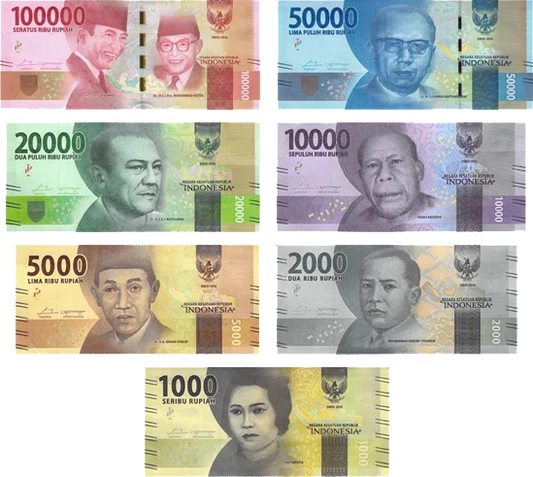 1 Million Indonesian Rupiah